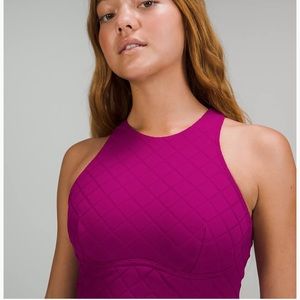 Lululemon | Diamond Grid Swim TOP SZ 6 NWT